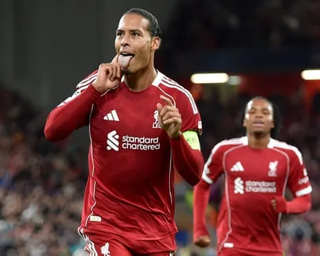 Van Dijk scores dramatic winner versus Spanish giants